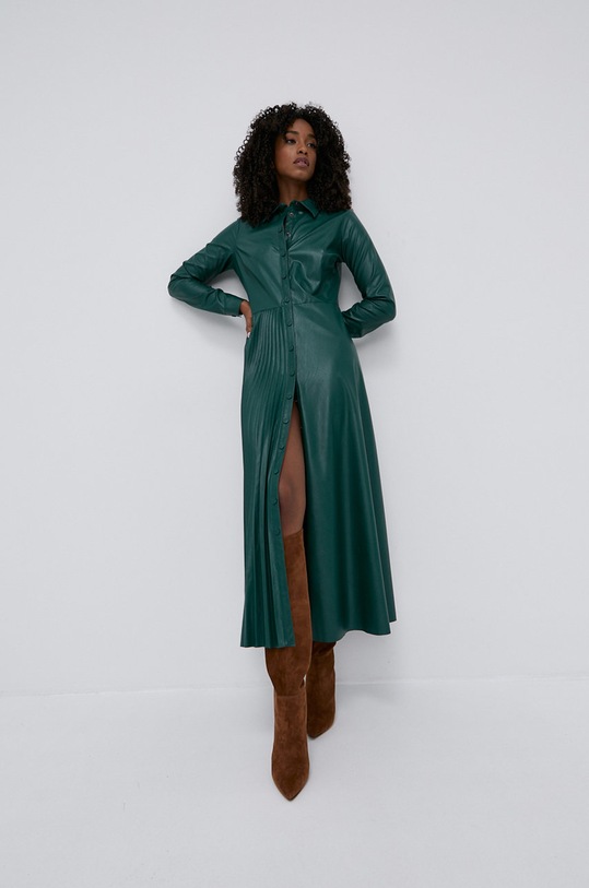 Šaty Twinset maxi tyrkysová 212TT2054