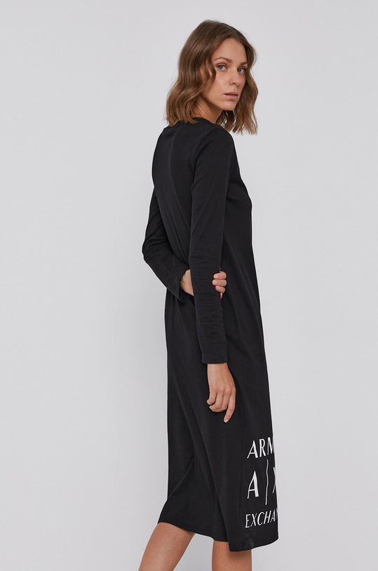 Odzież Armani Exchange Sukienka 6KYA70.YJ3RZ 6KYA70.YJ3RZ czarny