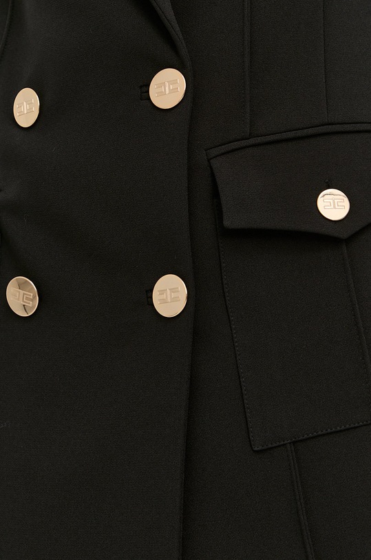 Elisabetta Franchi Sukienka czarny AB08616E2