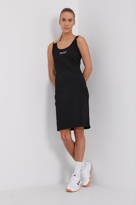 Dkny Sukienka DP1D4465 DP1D4465 czarny AW21