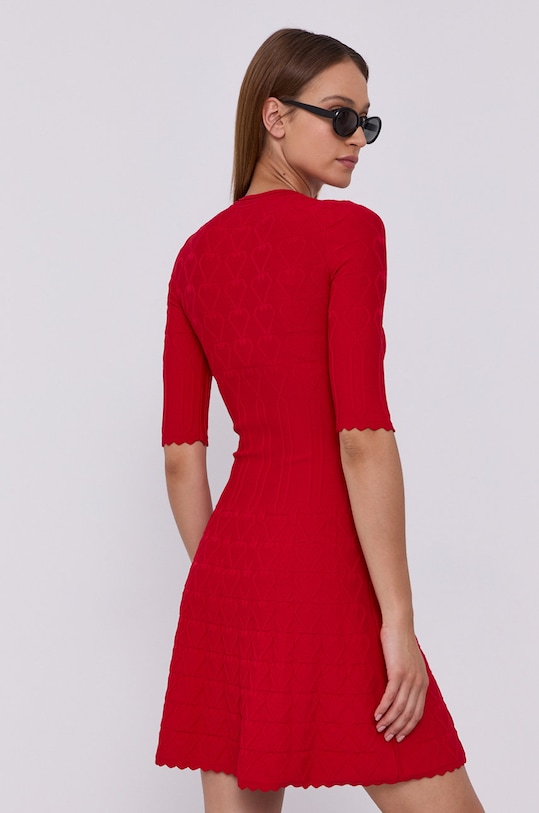 Odzież Love Moschino Sukienka W.S.58R.10.X.A107 czerwony