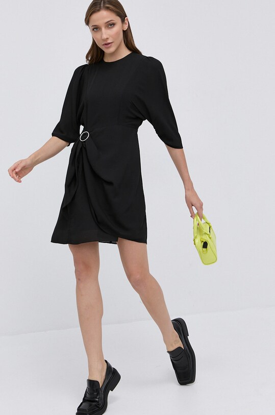 The Kooples Sukienka czarny FROB23001K