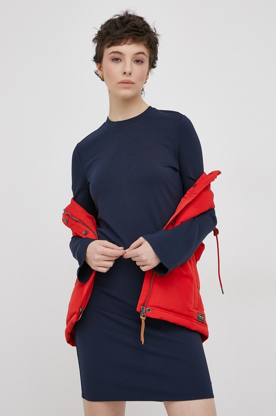 Superdry Rochie mini bleumarin W8010940A.98T