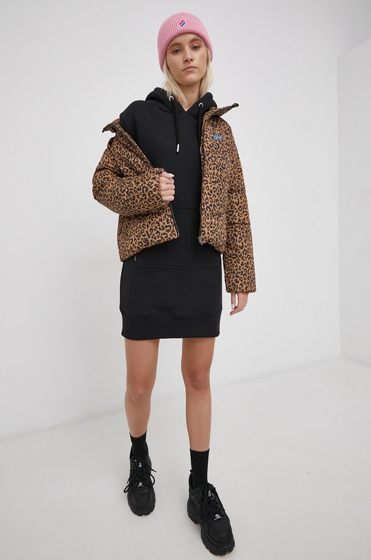 Šaty Superdry W8011084A.02A černá AW21