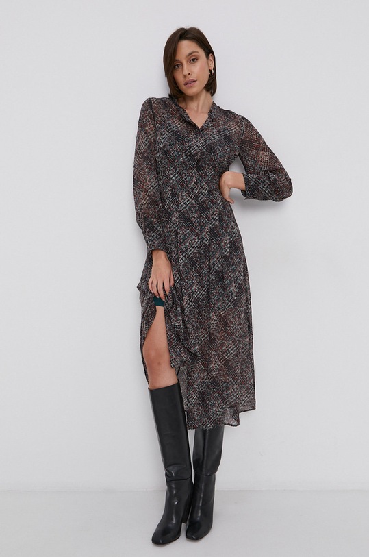 Šaty Sisley zelená 4NLQ5VI16.62H