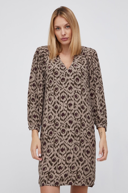 Sisley Sukienka casual multicolor 411P5VI76.78C