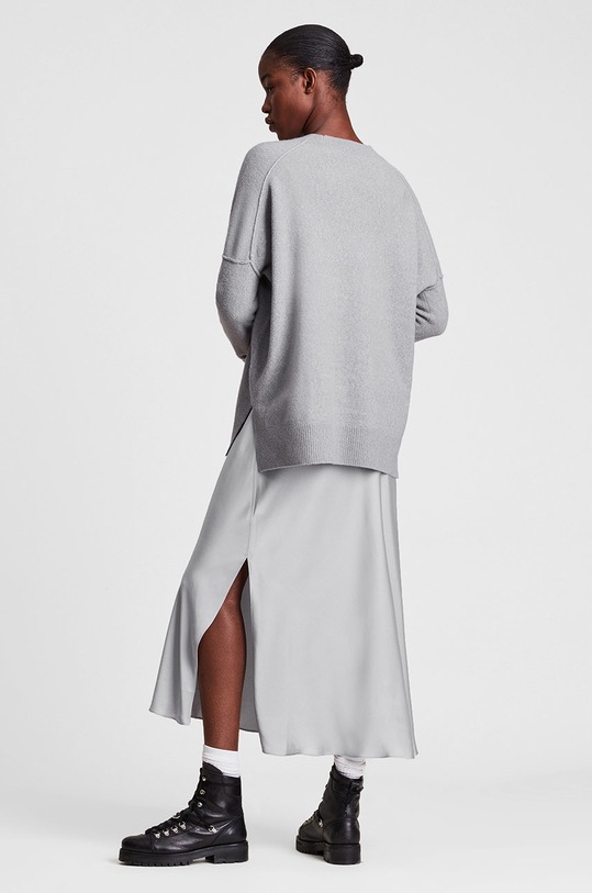 AllSaints Sukienka i sweter DARLA TIANA DRESS WD350V szary