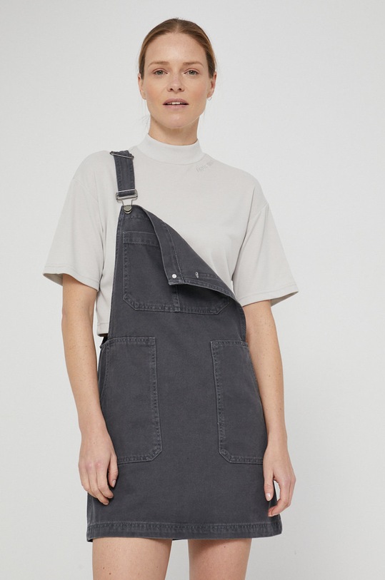 Dr. Denim Sukienka jeansowa 2111121B47 szary AW21