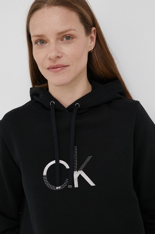 Bavlněné šaty Calvin Klein černá K20K203419.4890