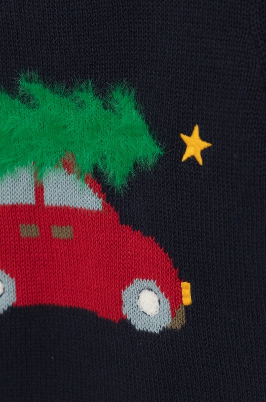 Chlapec Detský bavlnený sveter Name it 13195723 tmavomodrá