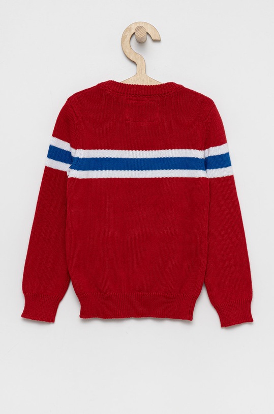 Detský sveter Guess N1BR03.Z2NN0 červená AW21