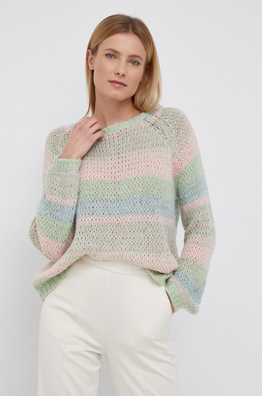 Only Sweter pozostałe zielony 15231351