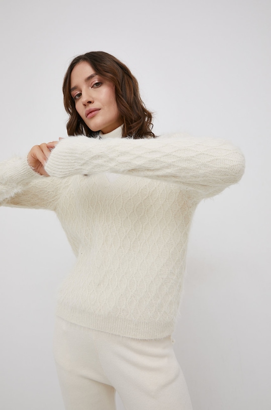 Vero Moda Sweter pozostałe beżowy 10248753