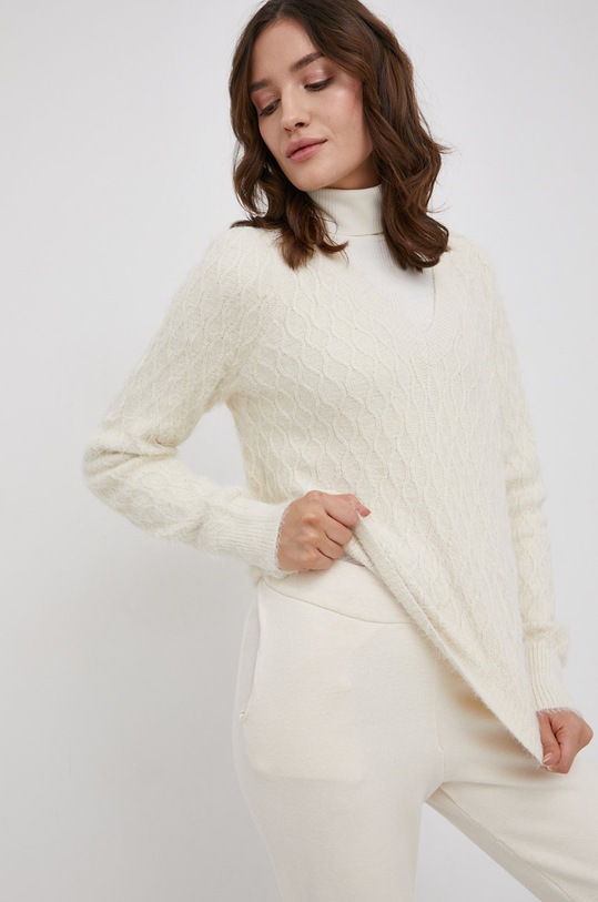 Vero Moda Sweter beżowy 10248753