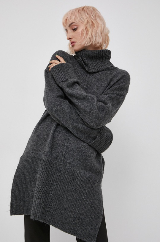 Only Sweter 15241191 szary AW21