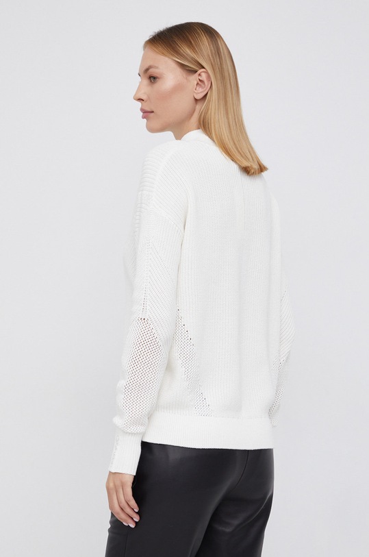 Oblečení Bavlněný svetr Calvin Klein K20K203337.4890 bílá