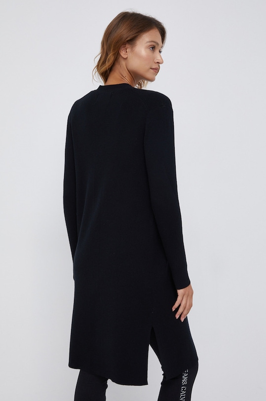 Odzież Calvin Klein Jeans Kardigan z domieszką wełny J20J216600.4890 J20J216600.4890 czarny