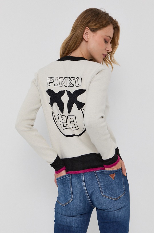 Pinko Kardigan pozostałe beżowy 1G16V8.Y7HD