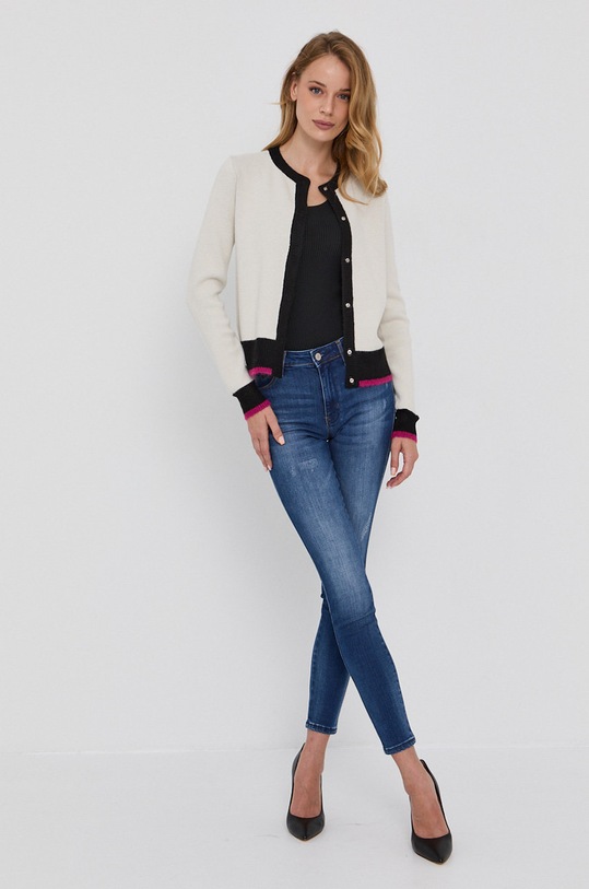 Pinko Kardigan 1G16V8.Y7HD beżowy AW21