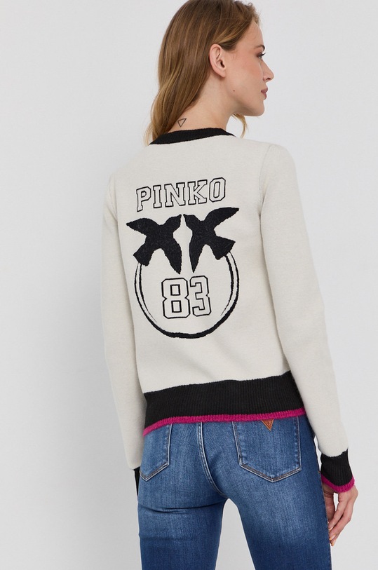 Pinko Kardigan beżowy 1G16V8.Y7HD