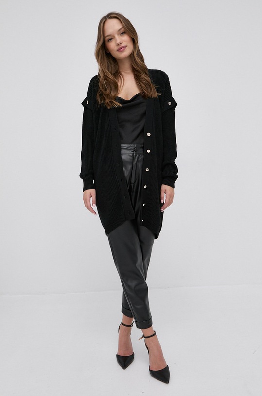 Liu Jo Kardigan wełniany WF1395.MA51I WF1395.MA51I czarny AW21