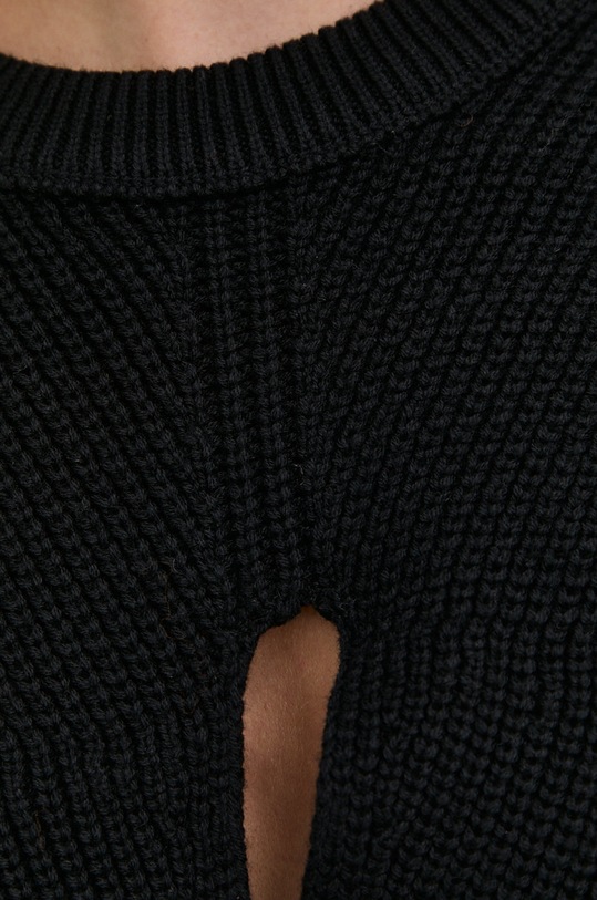 Diesel Sweter wełniany A04878.0PBAC czarny
