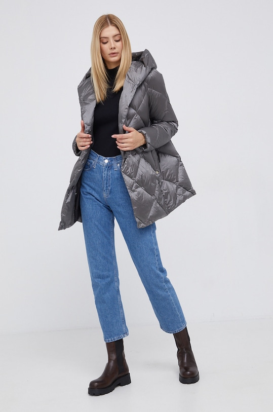 Marc O'Polo Sweter bawełniany 109501460181 czarny AW21