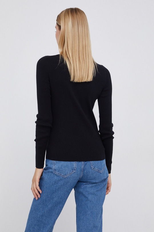 Odzież Marc O'Polo Sweter bawełniany 109501460181 czarny
