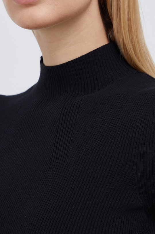 Marc O'Polo Sweter bawełniany 109501460181 czarny