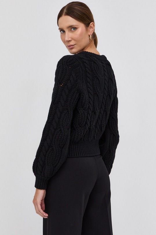 Oblečenie Vlnený kardigán The Kooples FCAR23009K čierna