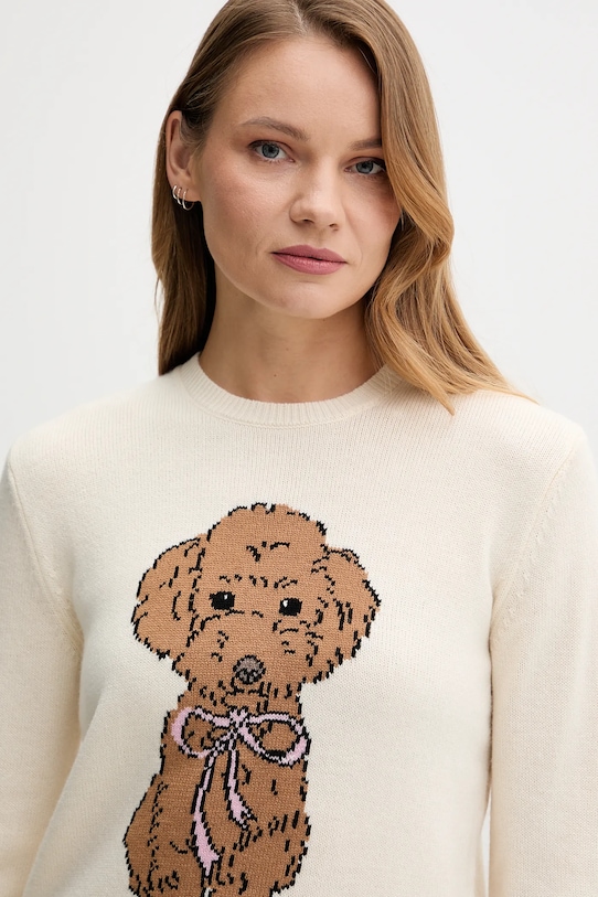 MC2 Saint Barth pulover de lana bej QUE0010