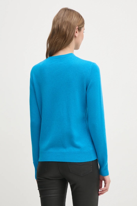 Odzież MC2 Saint Barth sweter wełniany QUE0010 niebieski