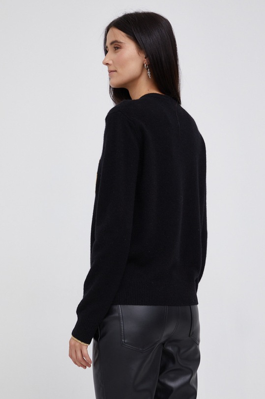 Odzież MC2 Saint Barth sweter wełniany QUE0010 czarny