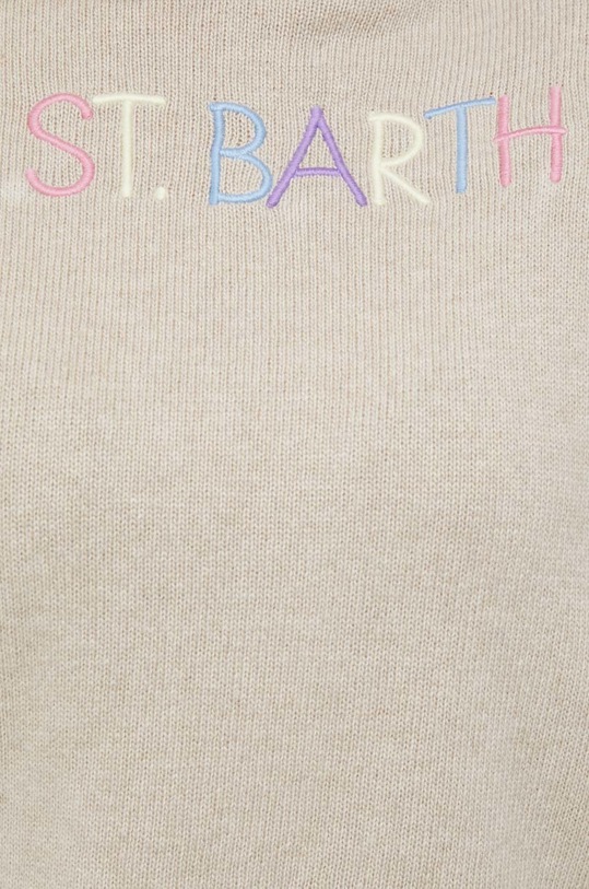 Volnen pulover MC2 Saint Barth MEG0003 bež