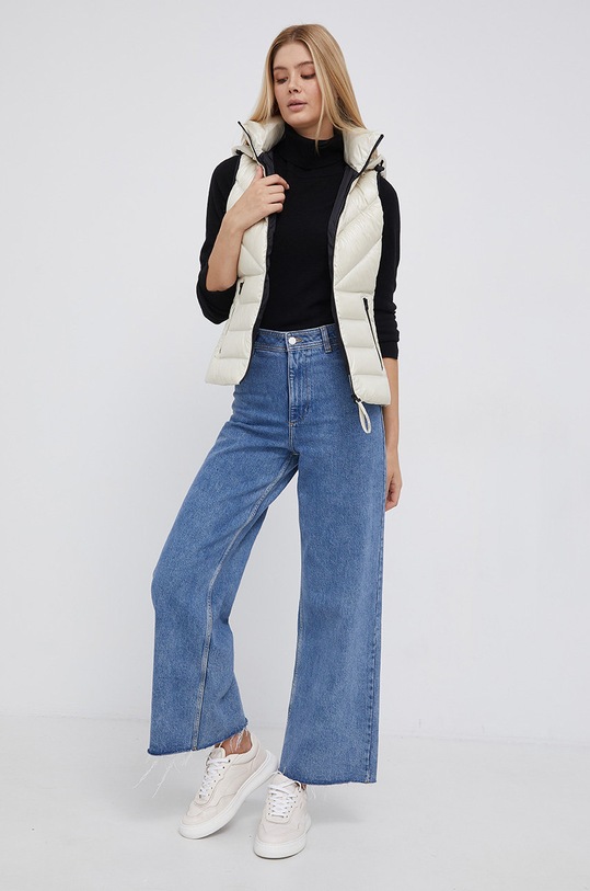 Sisley Sweter z domieszką wełny 102HM2174.700 czarny AW21