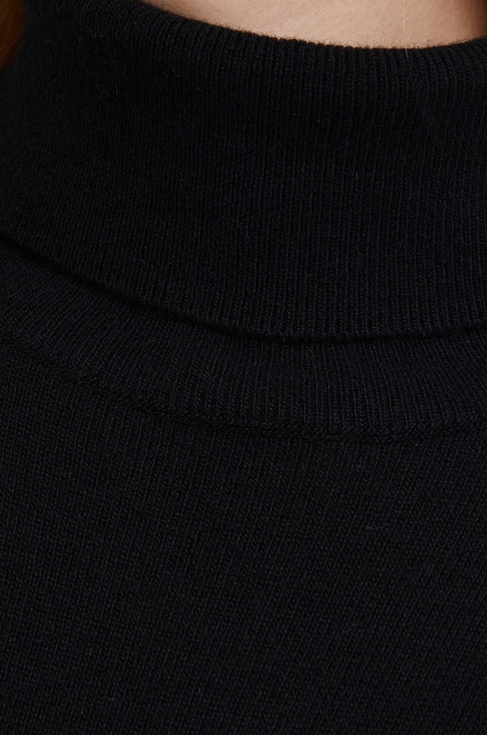 Sisley Sweter z domieszką wełny 102HM2174.700 czarny