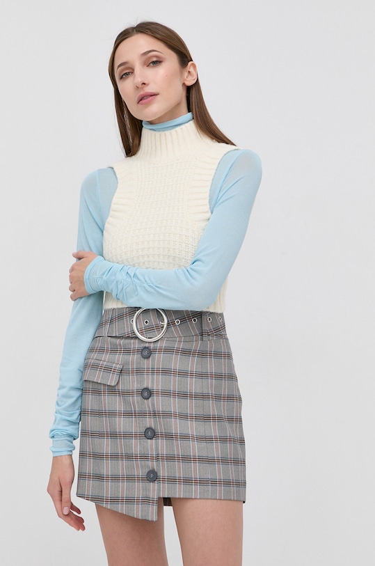 For Love & Lemons Kamizelka pozostałe beżowy KFA21T104