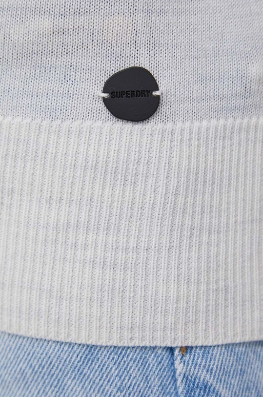 Superdry sweter wełniany W6110243A.54G szary