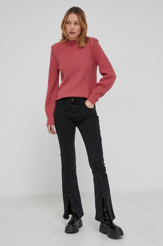 Свитер с примесью шерсти Tom Tailor 1027522.11183 розовый AW21