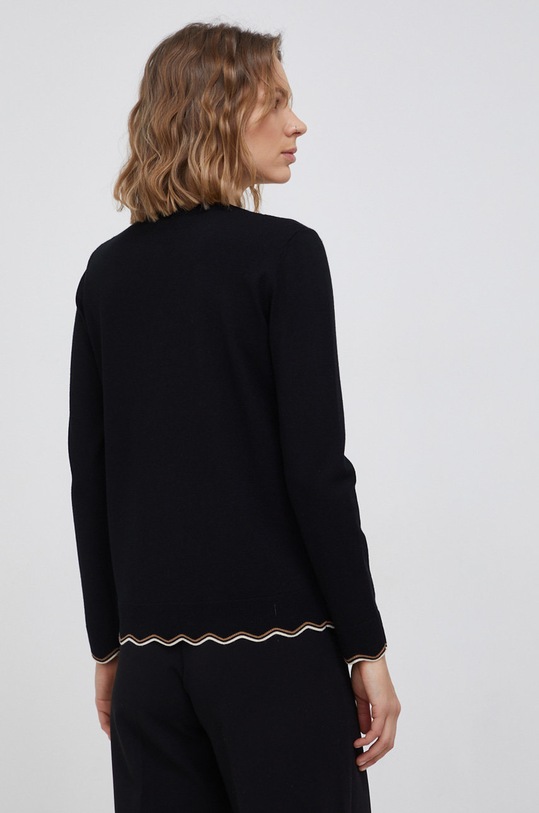 Îmbrăcăminte Sisley - Pulover 14ETM1B19.901 negru