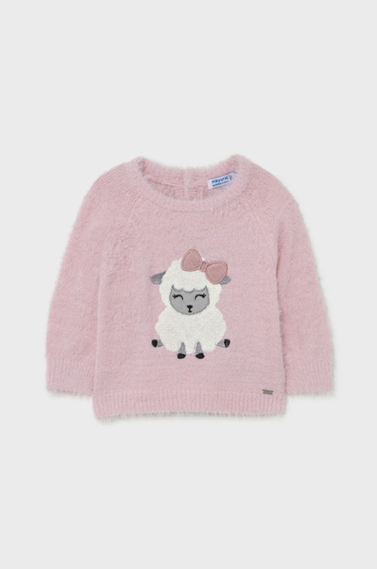 Παιδικό πουλόβερ Mayoral 2384.4A.Baby ροζ AW21