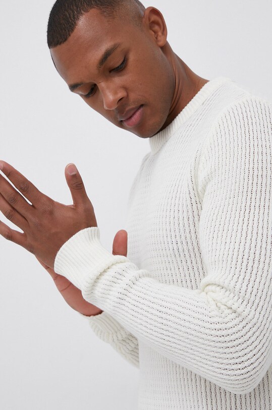 Jack & Jones Sweter beżowy 12189961