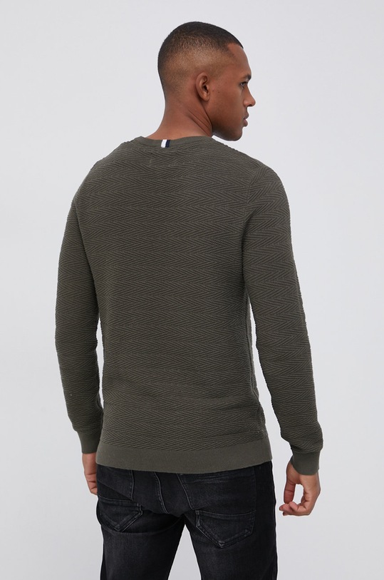 Odzież Jack & Jones Sweter bawełniany 12192563 zielony