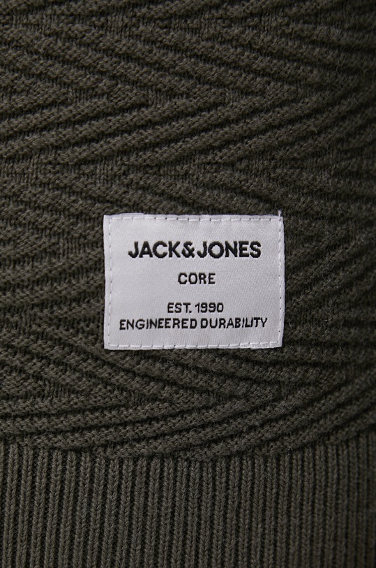 Jack & Jones Sweter bawełniany 12192563 zielony