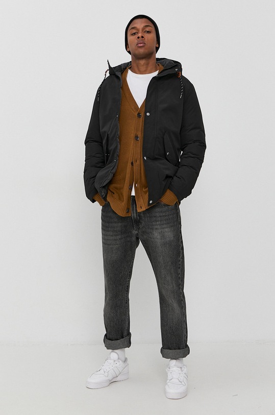 Jack & Jones Kardigan 12193531 brązowy AW21
