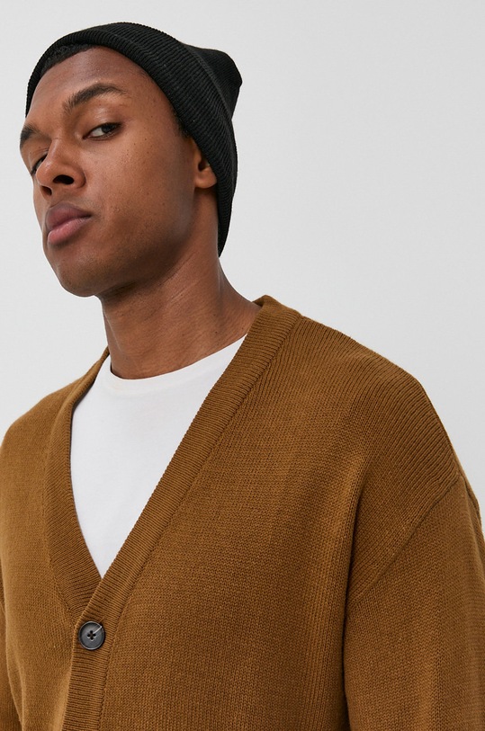 Jack & Jones Kardigan brązowy 12193531