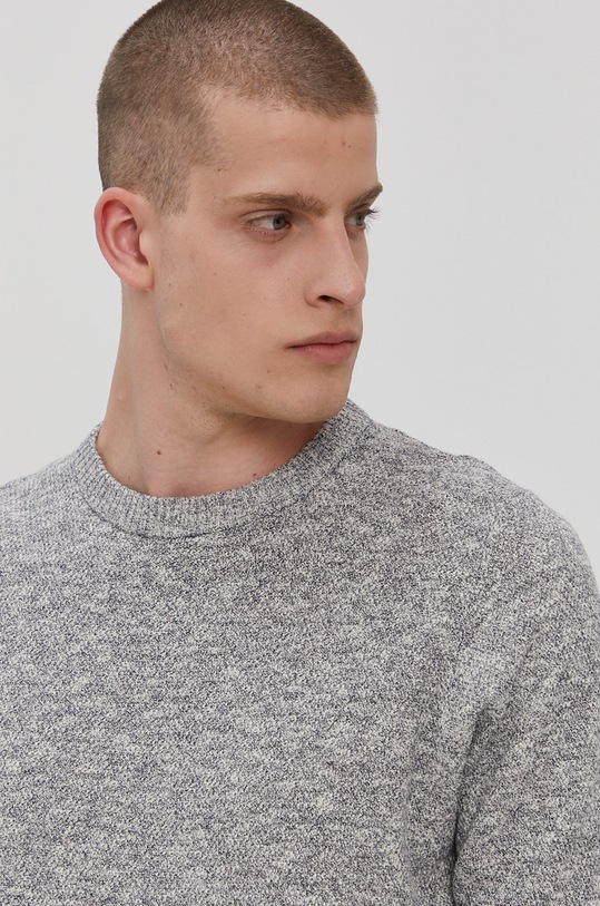 Sveter Premium by Jack&Jones sivá 12183370