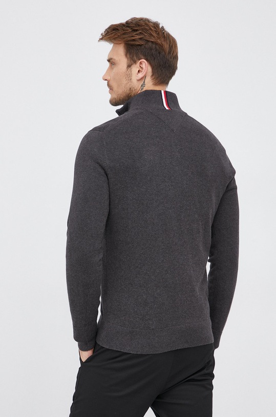 Odzież Tommy Hilfiger Sweter z domieszką kaszmiru MW0MW12983.4890 szary