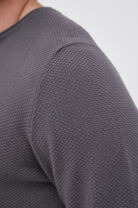 s. Oliver Sweter bawełniany 2103216 szary