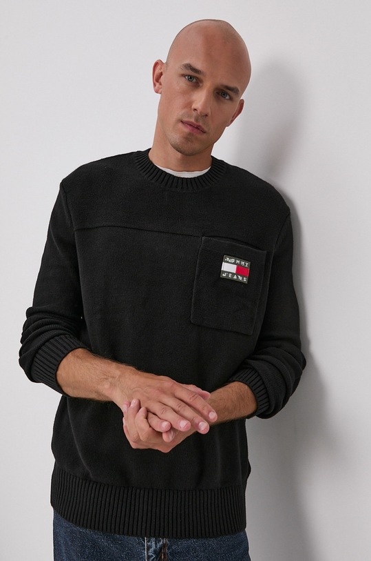 Svetr Tommy Jeans DM0DM10924.4890 černá AW21